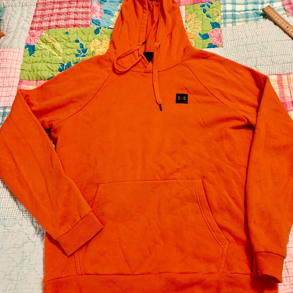 Under Armour Men's Orange Hoodie